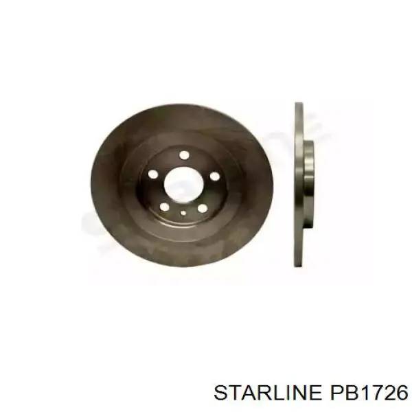 Задний тормозной диск Starline PB1726 цена, от 27.36 USD