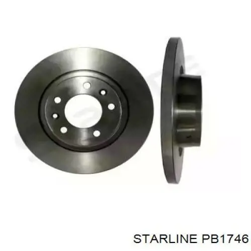 PB1746 Starline тормозные диски