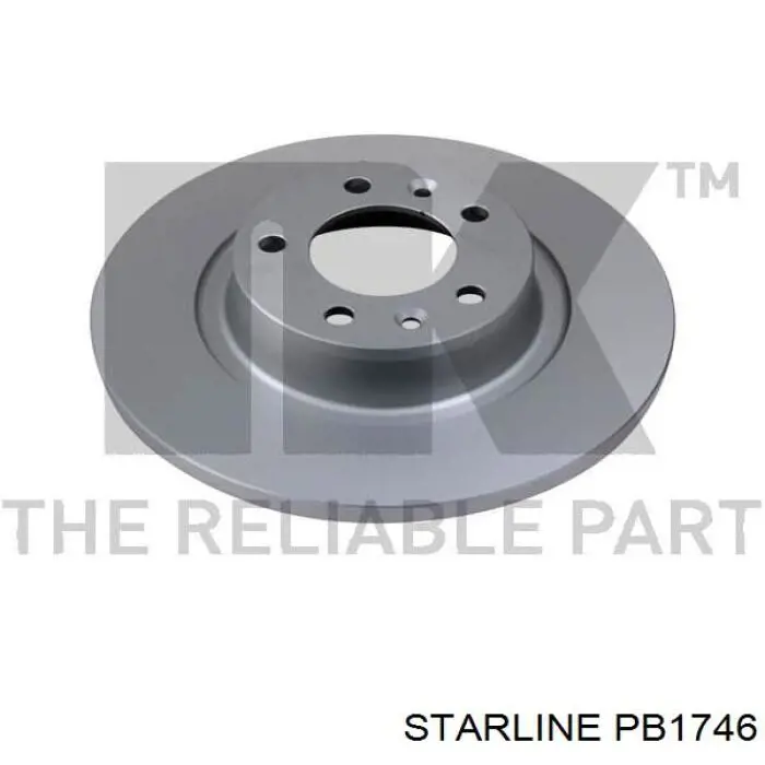 Disco do freio traseiro Starline PB1746 preço, a partir de 52,05 USD