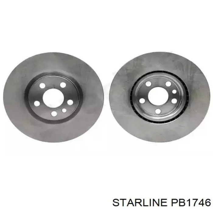 Compre PB1746 Starline Disco do freio traseiro