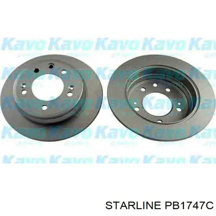 Задний дисковый тормоз Starline PB1747C