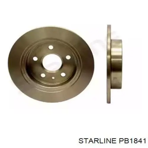 PB 1841 Starline диск тормозной задний