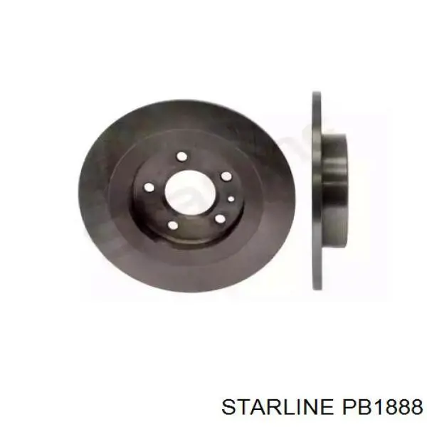 Задний тормозной диск Starline PB1888 цена, от 38.24 USD