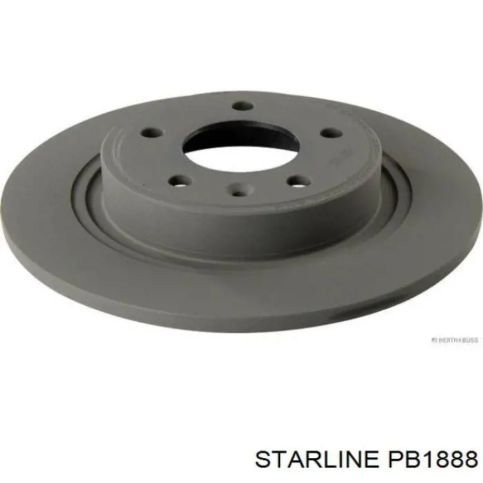 Тормозные диски PB1888 Starline