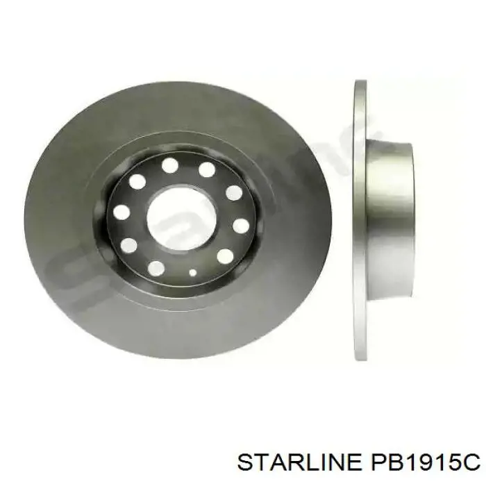 Задний тормозной диск Starline PB1915C цена, от 23.16 USD