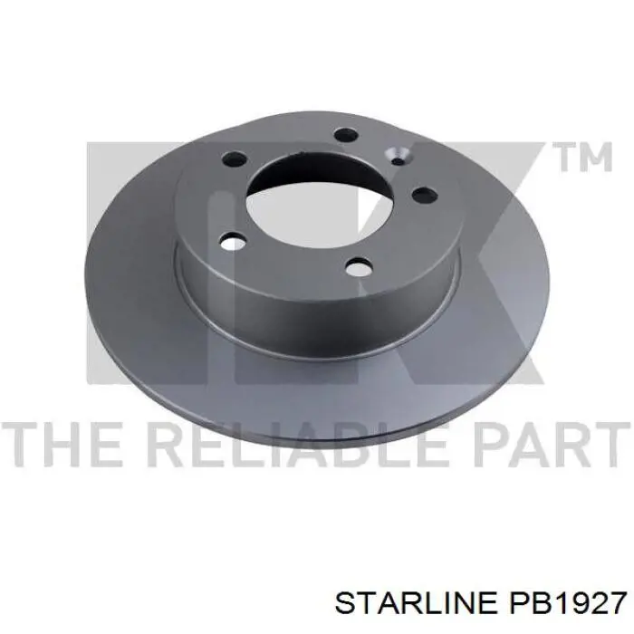 Задний тормозной диск Starline PB1927 цена, от 33.24 USD