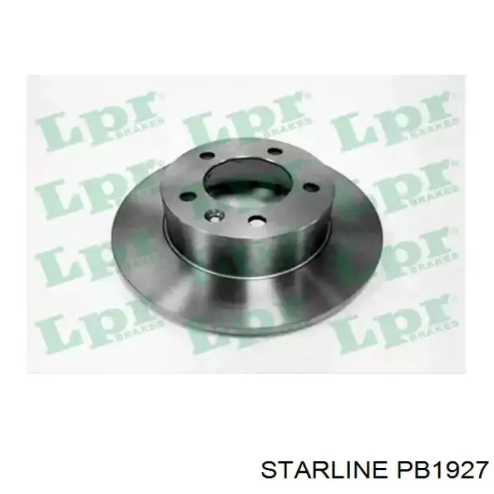 Тормозные диски PB1927 Starline