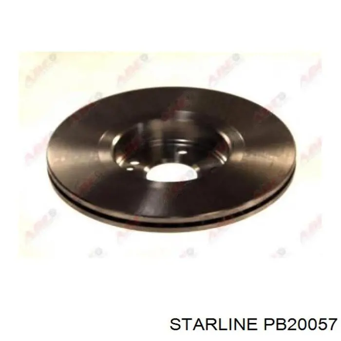 PB20057 Starline диск тормозной передний