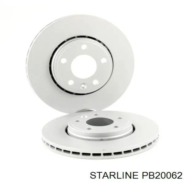 Compre PB20062 Starline Disco do freio dianteiro