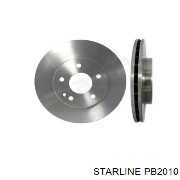 PB2010 Starline диск тормозной передний