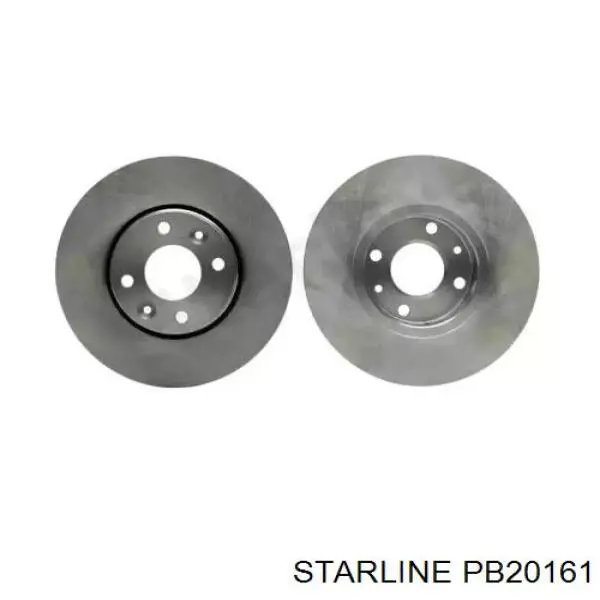Купить PB20161 Starline Ротор тормозной