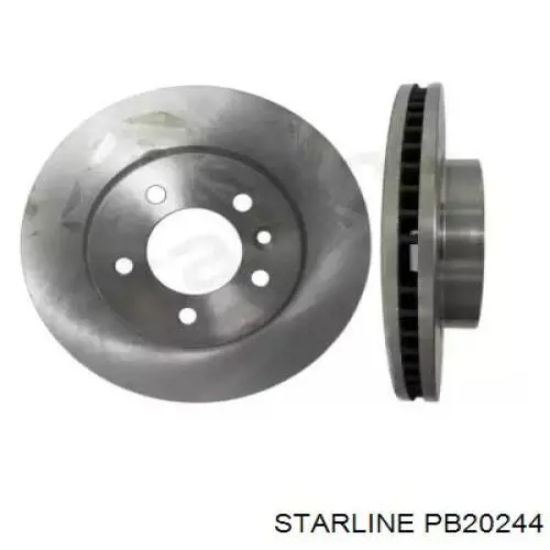 PB20244 Starline Диск тормозной передний
