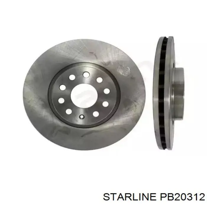 PB 20312 Starline тормозные диски