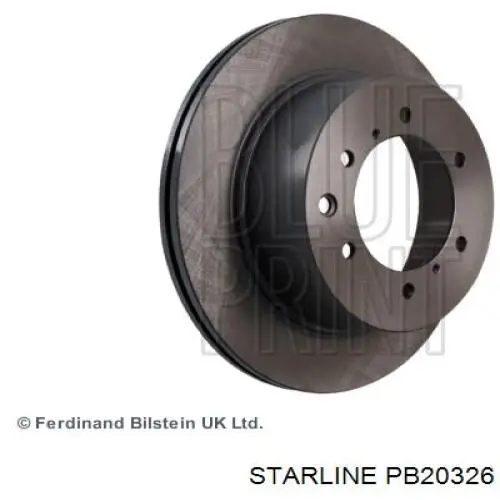 Купить PB20326 Starline Диск тормозной задний