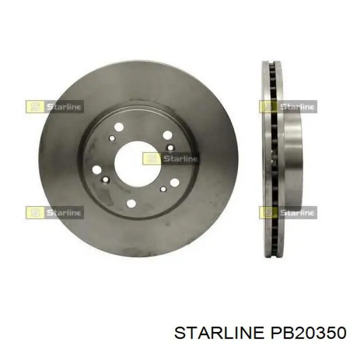 Купить PB20350 Starline Ротор тормозной