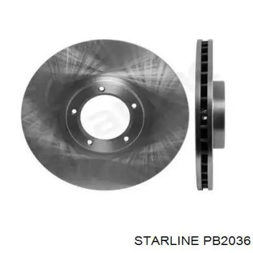 Купить PB2036 Starline Ротор тормозной