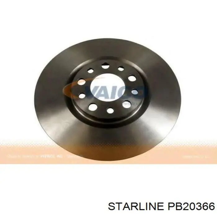 Disco do freio dianteiro PB20366 Starline