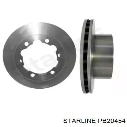 Купить PB20454 Starline Диск тормозной задний