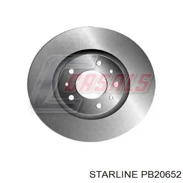 Disco do freio dianteiro Starline PB20652 preço, a partir de 130,03 USD
