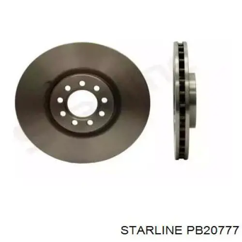 PB20777 Starline диск тормозной передний