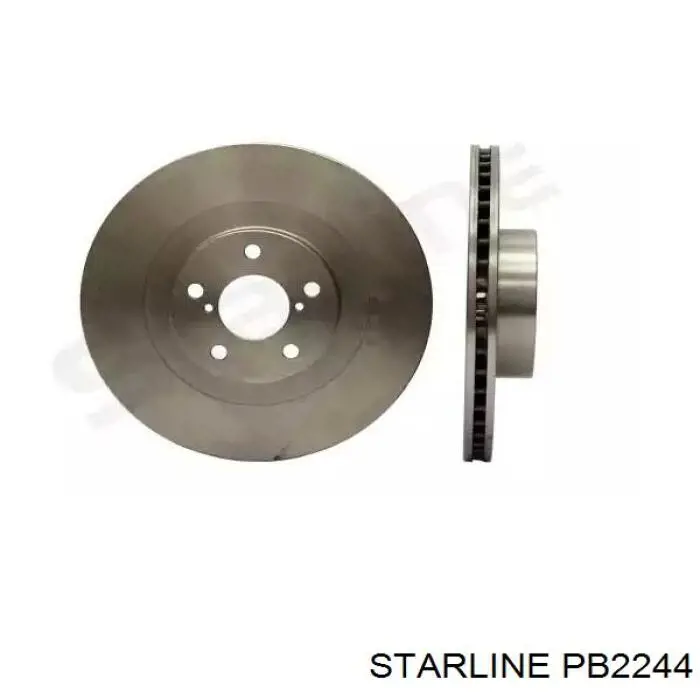 Compre PB2244 Starline Disco do freio dianteiro