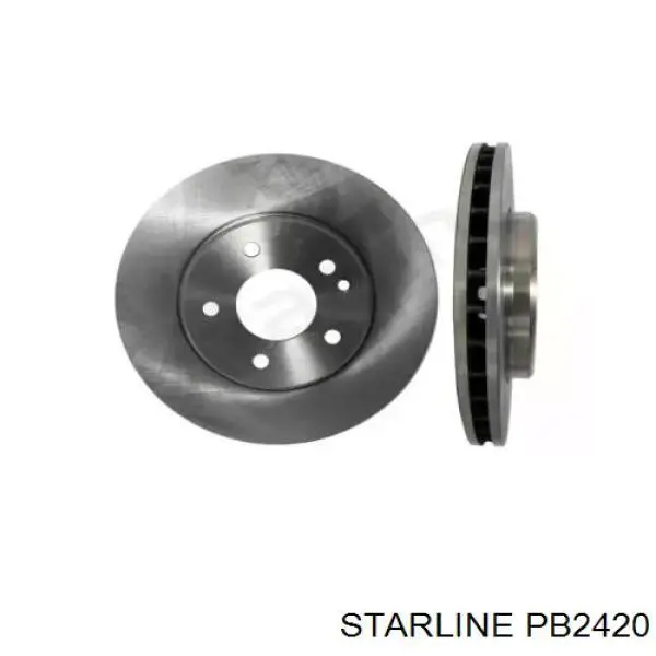 Тормоз дисковый передний Starline PB2420 цена, от 32.45 USD