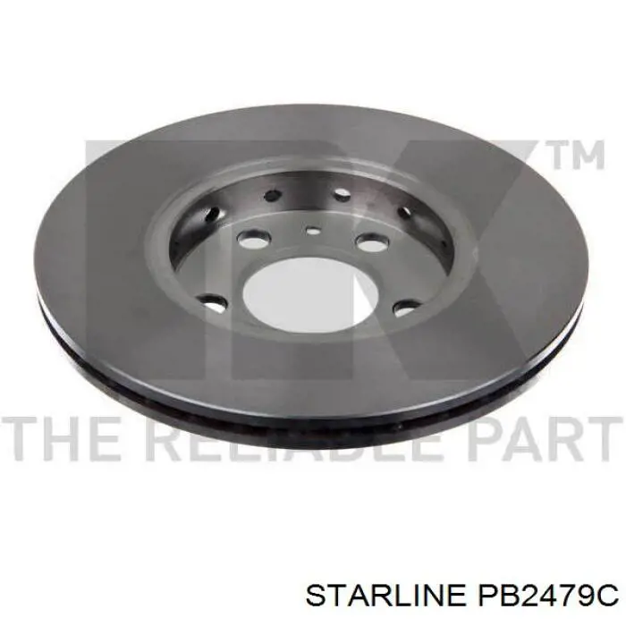 PB2479C Starline Диск тормозной передний