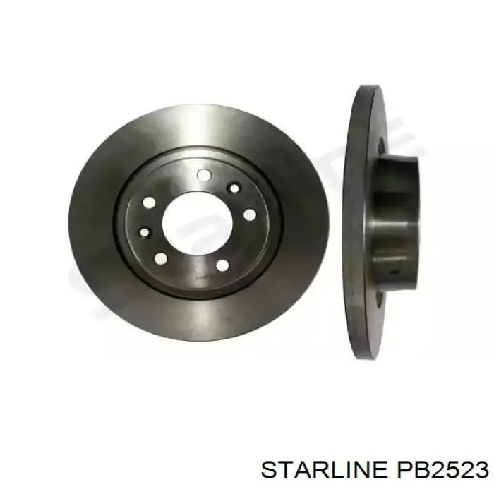 Передние тормозные диски PB2523 Starline