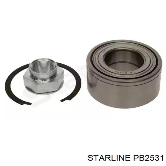 PB2531 Starline Диск тормозной передний