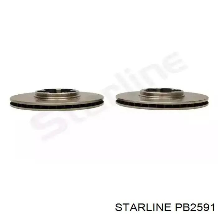 Купить PB2591 Starline Ротор тормозной