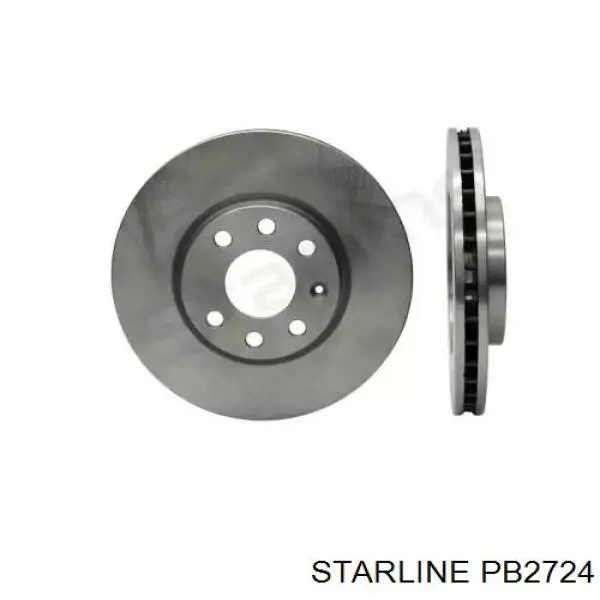 Передний тормозной диск Starline PB2724