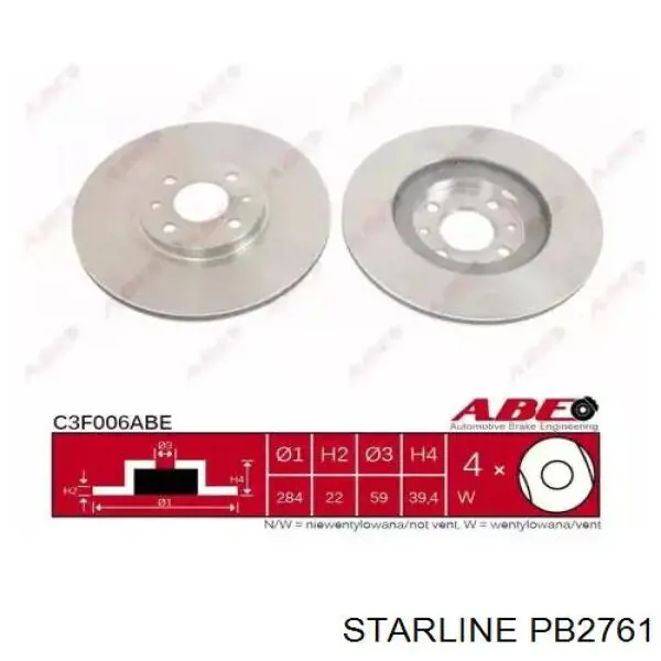 PB2761 Starline