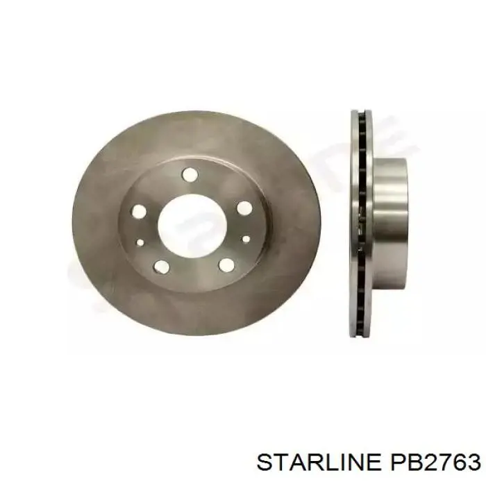 PB 2763 Starline тормозные диски