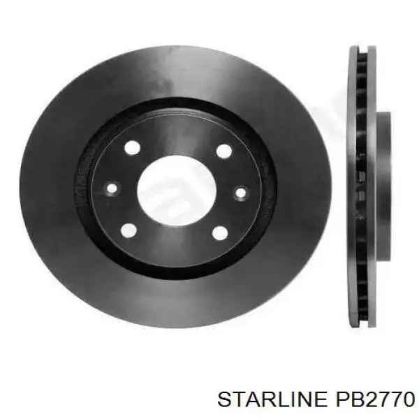 PB2770 Starline диск тормозной передний