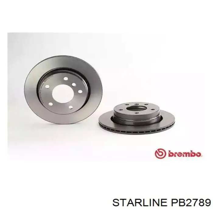 Задний тормозной диск Starline PB2789 цена, от 31.06 USD