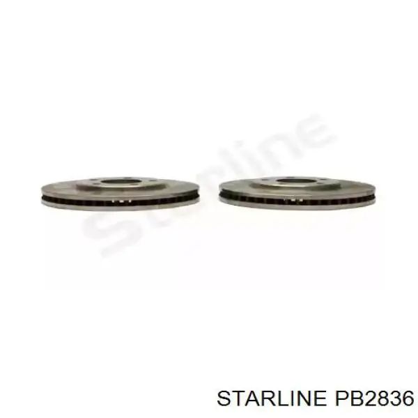 PB2836 Starline тормозные диски