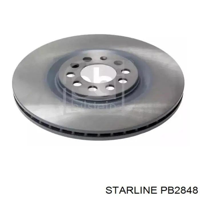Передние тормозные диски PB2848 Starline