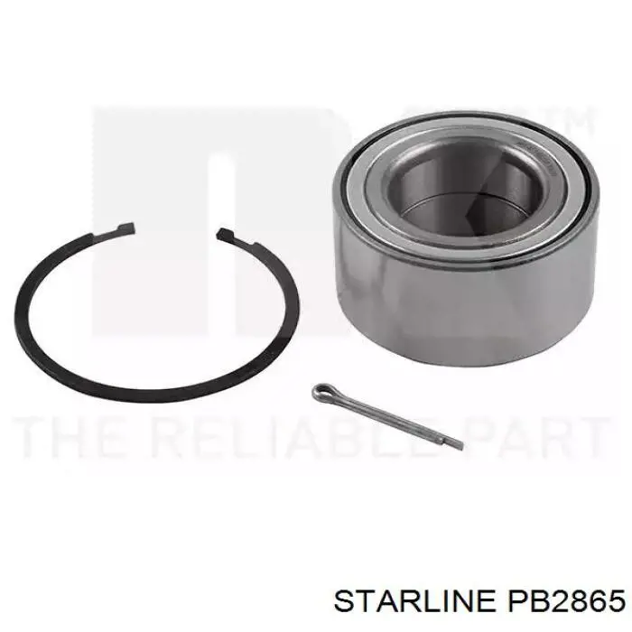 PB2865 Starline Диск тормозной передний
