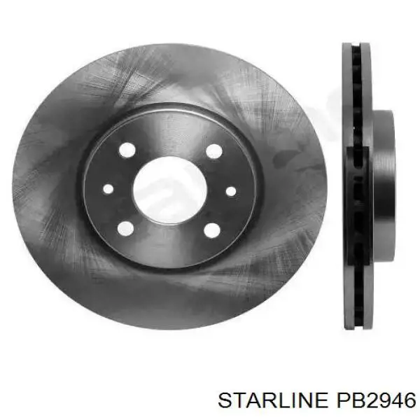 PB2946 Starline диск тормозной передний