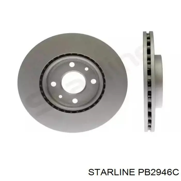 PB2946C Starline тормозные диски