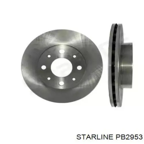 PB2953 Starline диск тормозной передний