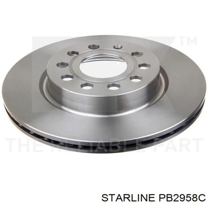 Ремкомплект тормозов передних PB2958C Starline