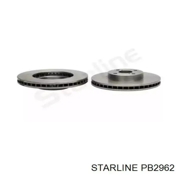 PB 2962 Starline диск тормозной передний