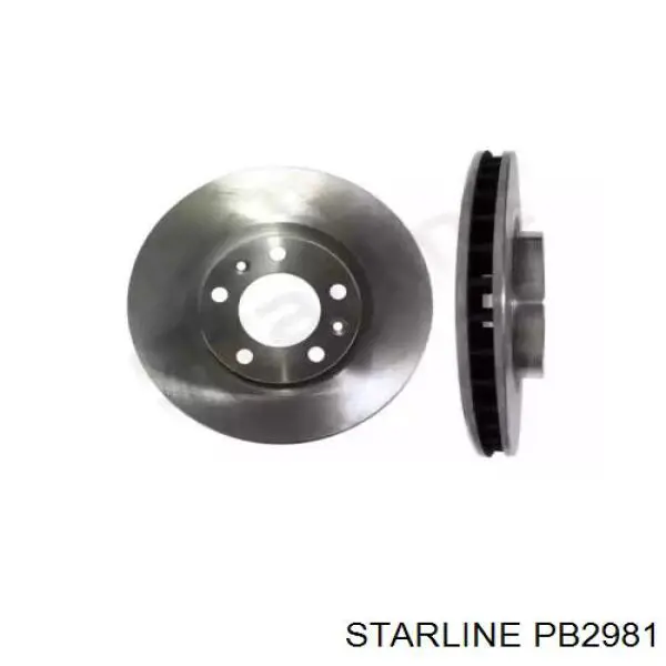 Купить PB2981 Starline Ротор тормозной
