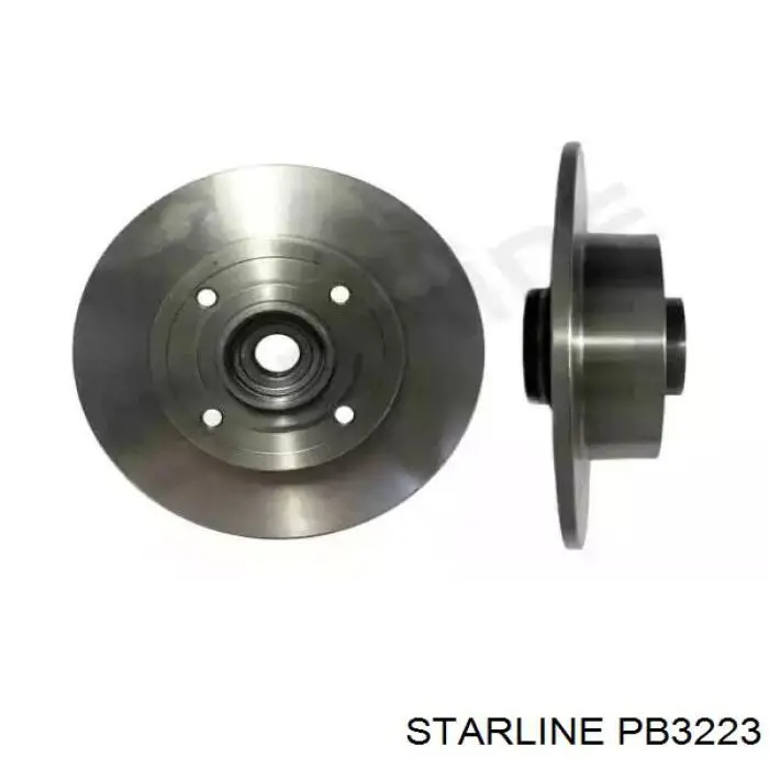 Задний тормозной диск Starline PB3223 цена, от 52.28 USD
