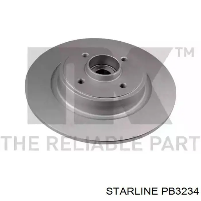 PB3234 Starline Дисковый тормоз