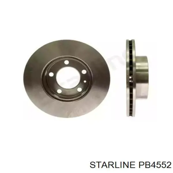 Freno de disco delantero PB4552 Starline