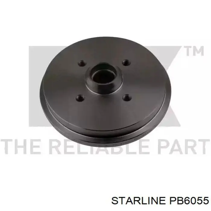 Барабан тормозной задний Starline PB6055 цена, от 23.11 USD