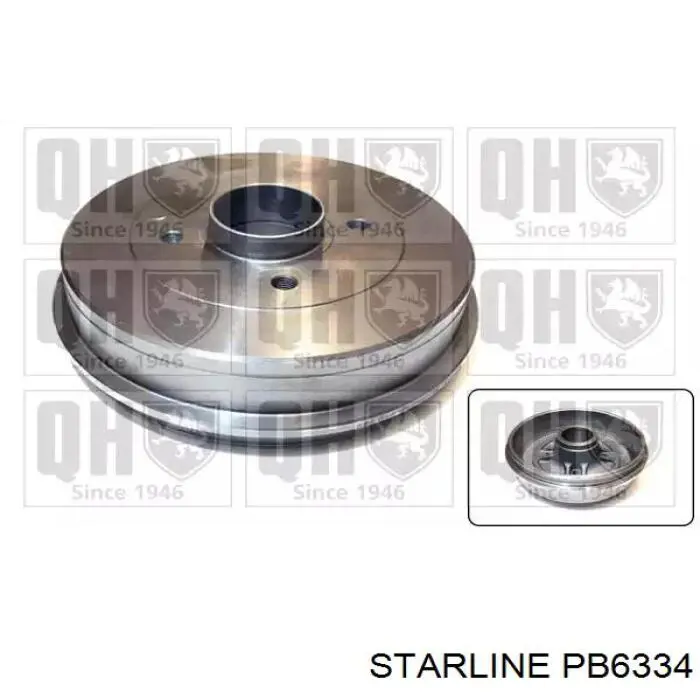 Задний барабан Starline PB6334