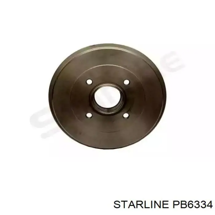 PB6334 Starline барабан тормозной задний